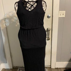 black small sundress